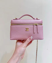 Kitlife Chanel 26A Vanity Bag Pink AP5347 15x23x5cm - 1
