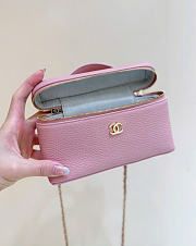 Kitlife Chanel 26A Vanity Bag Pink AP5347 15x23x5cm - 4