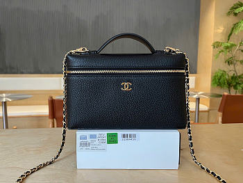 Kitlife Chanel 26A Vanity Bag Black AP5347 15x23x5cm
