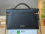 Kitlife Chanel 26A Vanity Bag Black AP5347 15x23x5cm - 4