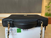 Kitlife Chanel 26A Vanity Bag Black AP5347 15x23x5cm - 3