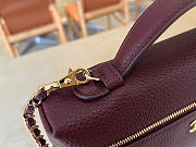 Kitlife Chanel 26A Vanity Bag Burgundy AP5347 15x23x5cm  - 4