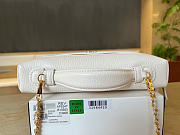 Kitlife Chanel 26A Vanity Bag White AP5347 15x23x5cm - 6