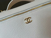 Kitlife Chanel 26A Vanity Bag White AP5347 15x23x5cm - 2