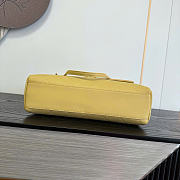 Kitlife Chanel 26K Handbag Yellow Calfskin 32×20×10cm - 4
