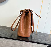 Kitlife Chanel 26K Handbag Brown Calfskin 32×20×10cm  - 6