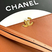 Kitlife Chanel 26K Handbag Brown Calfskin 32×20×10cm  - 3