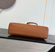 Kitlife Chanel 26K Handbag Brown Calfskin 32×20×10cm  - 4