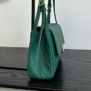 Kitlife Chanel 26K Handbag Green Calfskin 22.5×14×8cm  - 5