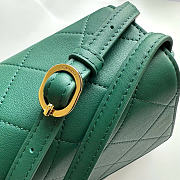Kitlife Chanel 26K Handbag Green Calfskin 32×20×10cm  - 3