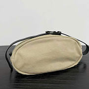 Kitlife Chanel 26M Coco Beach Rugby Shoulder Bag Beige 30x10x14cm - 6
