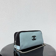 Kitlife Chanel 26M Coco Beach Toiletry Bag Blue 29x16x12cm - 4