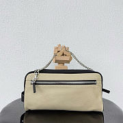 Kitlife Chanel 26M Coco Beach Toiletry Bag Beige 29x16x12cm - 5