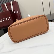 Kitlife Gucci Tribeca Small Tote Bag Brown Leather 875236 25x19x11.5cm - 6