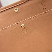 Kitlife Gucci Tribeca Small Tote Bag Brown Leather 875236 25x19x11.5cm - 3