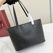 Kitlife Gucci Tribeca Small Tote Bag Black Leather 875236 25x19x11.5cm - 4
