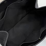 Kitlife Gucci NY Large Tote Bag Grey & Black GG Canvas A00B4R 42x30x18cm - 4