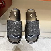 Kitlife Gucci Men Slide Sandals In Black - 1