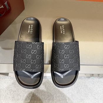 Kitlife Gucci Men Slide Sandals In Black