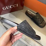 Kitlife Gucci Men Slide Sandals In Black - 5