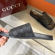 Kitlife Gucci Men Slide Sandals In Black - 6