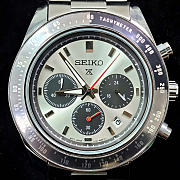 Kitlife Seiko Prospex SSC911P1 Panda Watch Silver & Black 41.5mm - 1