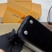 Kitlife Louis Vuitton Capucines East-West BB Bag Black M25492 26.5x8x14cm - 4