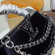 Kitlife Louis Vuitton Capucines East-West BB Bag Black M25492 26.5x8x14cm - 2