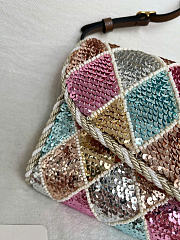 Kitlife Valentino Garavani DeVain Small Shoulder Bag Multicolor 23.5x12x3cm  - 4