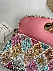 Kitlife Valentino Garavani DeVain Small Shoulder Bag Multicolor 23.5x12x3cm  - 2
