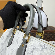 Kitlife Louis Vuitton Speedy P9 Bandoulière 30 Bag White & Gray 32x18x22.5cm - 3