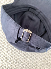 Kitlife Chanel Embroidered Baseball Cap Dark Blue - 4