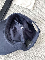 Kitlife Chanel Embroidered Baseball Cap Dark Blue - 6