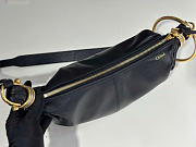 Kitlife Chloe Bracelet Bag Mini in Black Calfskin W765-7 32x14x10cm - 2