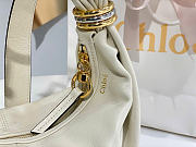 Kitlife Chloe Bracelet Bag Mini in Cream Calfskin W765-7 32x14x10cm - 4