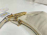 Kitlife Chloe Bracelet Bag Mini in Cream Calfskin W765-7 32x14x10cm - 3