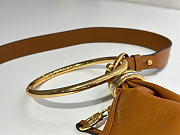 Kitlife Chloe Bracelet Bag Mini in Brown Calfskin W765-7 32x14x10cm - 3