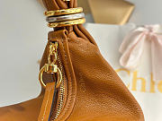 Kitlife Chloe Bracelet Bag Mini in Brown Calfskin W765-7 32x14x10cm - 2