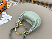 Kitlife Chloe Bracelet Bag Mini in Light Blue Calfskin W765-7 32x14x10cm - 4