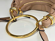 Kitlife Chloe Bracelet Bag Mini in Beige Calfskin W765-7 32x14x10cm  - 4