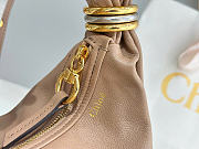 Kitlife Chloe Bracelet Bag Mini in Beige Calfskin W765-7 32x14x10cm  - 6