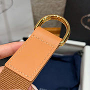 Kitlife Prada Woven Re-Nylon Belt In Brown 35mm  - 5