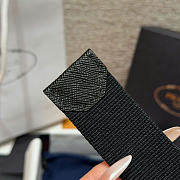 Kitlife Prada Woven Re-Nylon Belt In Black 35mm - 3