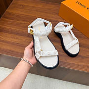 Kitlife Louis Vuitton Nevada Comfort Sandal Dune Beige  - 3