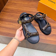 Kitlife Louis Vuitton Nevada Comfort Sandal Cacao Brown - 6