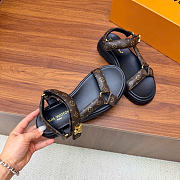 Kitlife Louis Vuitton Nevada Comfort Sandal Cacao Brown - 2
