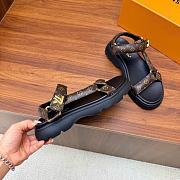 Kitlife Louis Vuitton Nevada Comfort Sandal Cacao Brown - 3