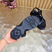 Kitlife Louis Vuitton Nevada Comfort Sandal Black - 2