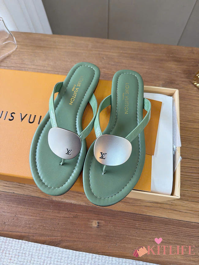 Kitlife Louis Vuitton 26SS Sandals Green - 1