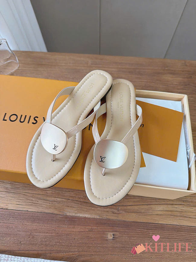 Kitlife Louis Vuitton 26SS Sandals Beige - 1